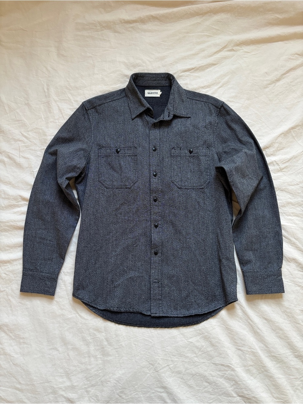 Taylor Stitch Indigo Ash Utility Shirt Size M